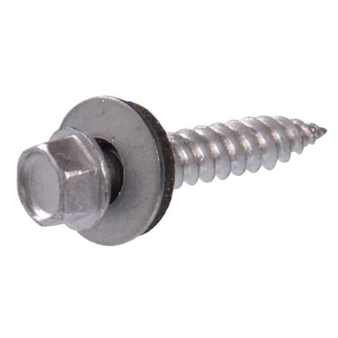 self piercing sheet metal screws|metal screws with neoprene washer.